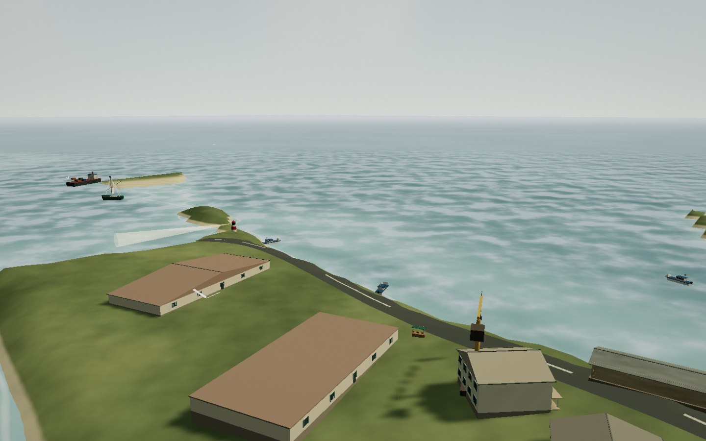 Le port d’Hell-Ville — illustration du paysage